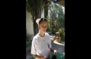 XXX Pov porno trio con perro Doggystyle creampie goteo en mis bragas